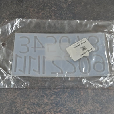 Silicone Resin Number Mold Silicone Mold for Epoxy & Resin Art