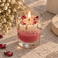 80ml Shot Glass Jar – Glass Candle Jar for Soy Wax & Scented Candles India