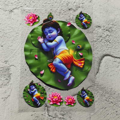 A6 Uv dtf sheet Radhakrishna D8