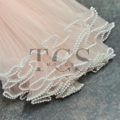Peach Pearl boutique mesh