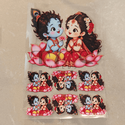 Uv dtf-D36 radha krishna