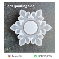 Snow Flake T Light Holder for Resin Art | Premium Epoxy Resin Supplier India