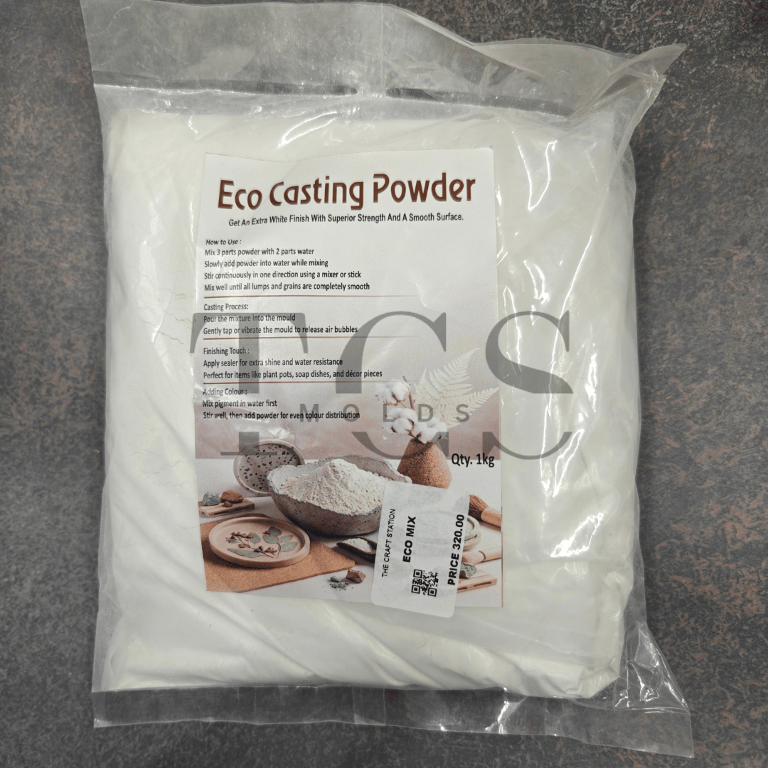 Concrete eco casting powder