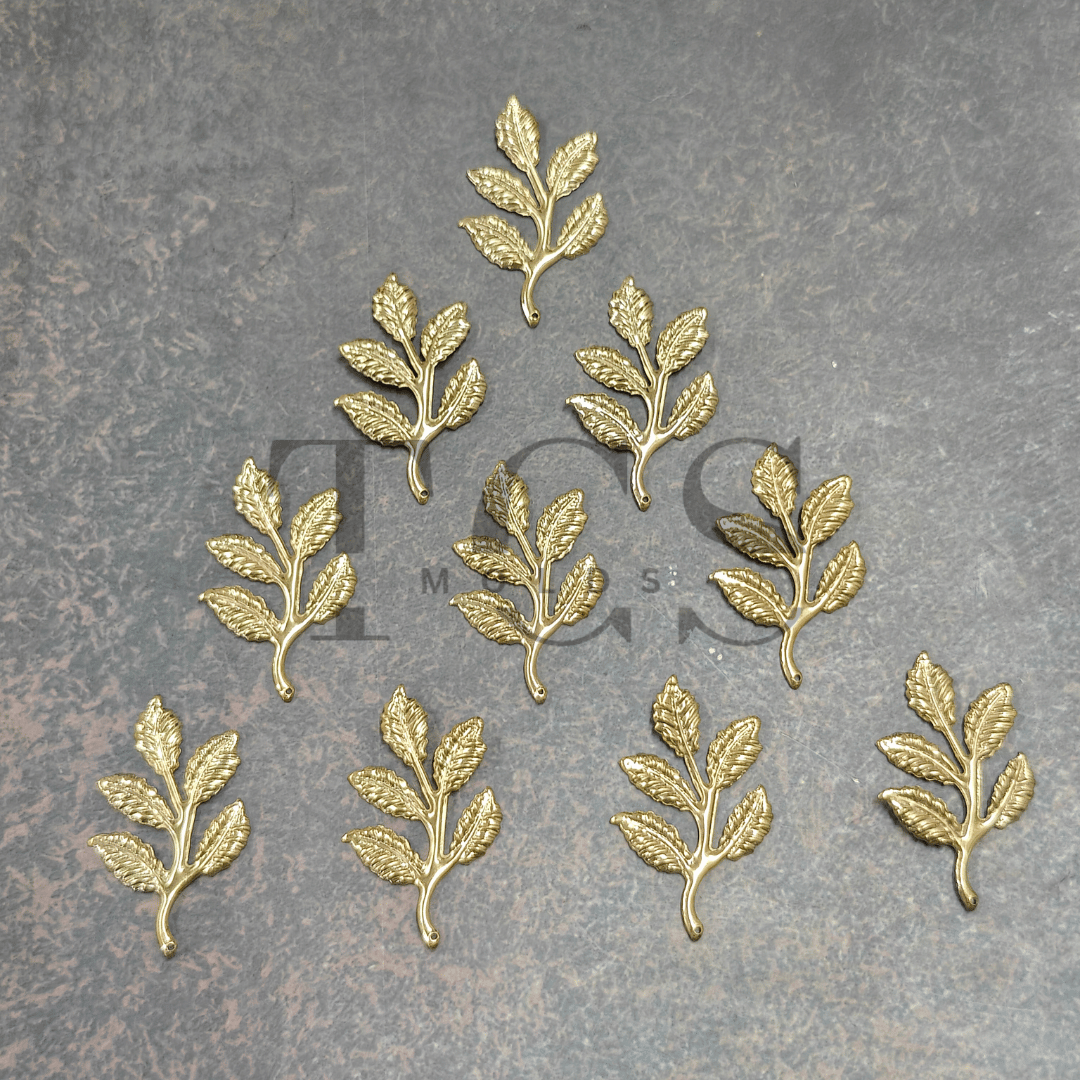 Metal leaf 2 - dry flower/decorative for resin art and craft projects