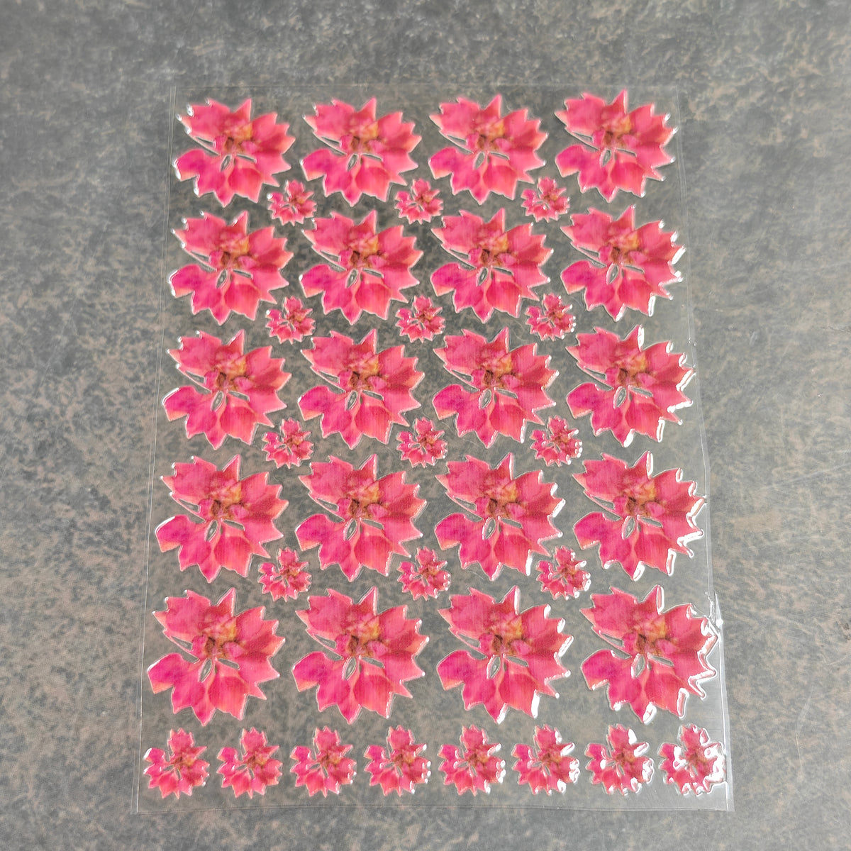 A6 Uv dtf sheet pink
