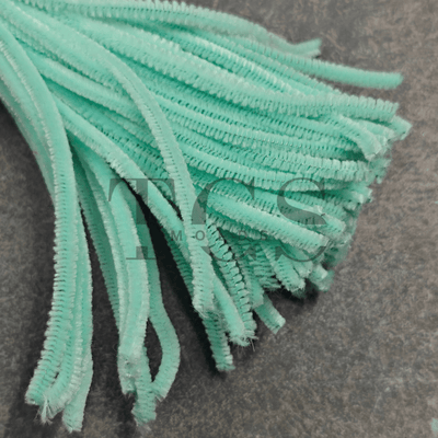 Aqua Colour Pipe Cleaner 6mm - pipe cleaner for resin art and craft projects