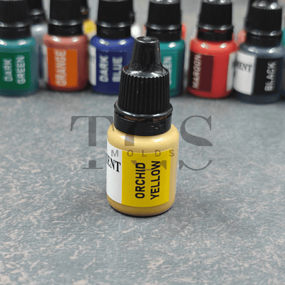 Orchid Yellow Eco Casting Colour – Pigment for Concrete Casting & Home Décor India