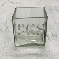 Square Jar 3 Inch – Glass Candle Jar for Soy Wax & Scented Candles India