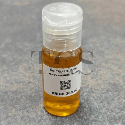 Tangy orange 30ml fragrance oil - candle making material for resin art and craft projects