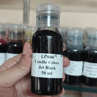 Candle colour jet black 50ml