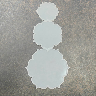 3 in 1 3d flower mold