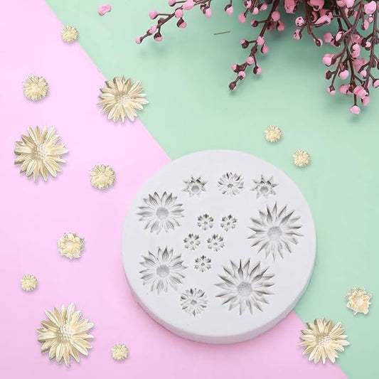 Multi size sunburst Daisy mold