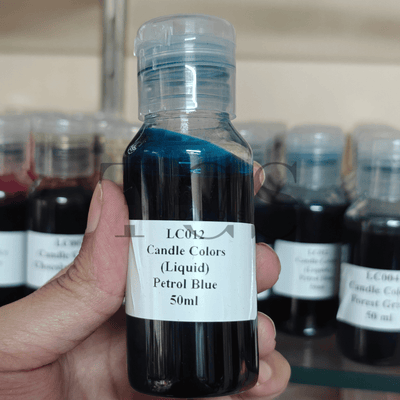 Candle colour petrol blue 50ml