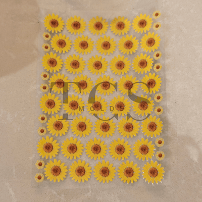 Uv dtf-D38 yellow daisy