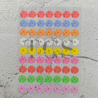 A6 Uv dtf sheet mini mix flowers