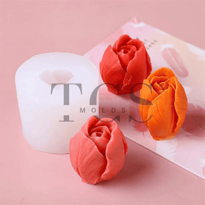 3d tulip bud Mold