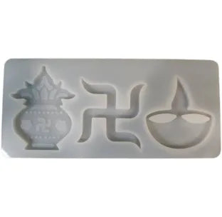 Silicone Resin Gsk Diwali Mold Silicone Mold for Epoxy & Resin Art