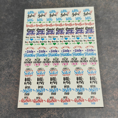 A5 Rakhi coloured sticker sheet 3