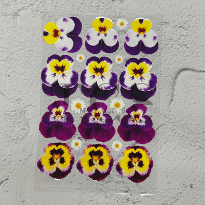 A6 Uv dtf sheet Pansy