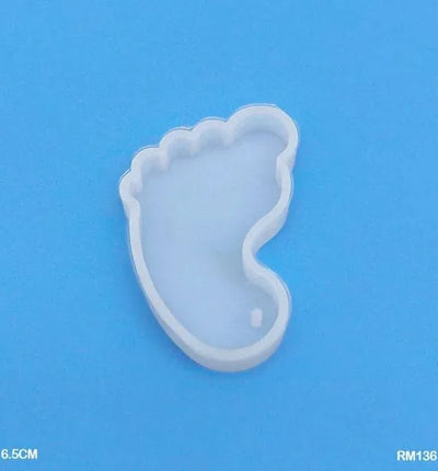 Silicone Resin Foot Mold Silicone Mold for Epoxy & Resin Art