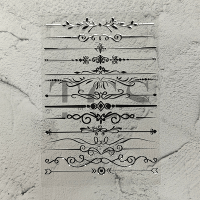 A6 Uv dtf sheet boarder