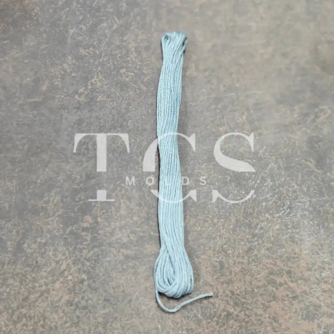 Sky blue cotton thread