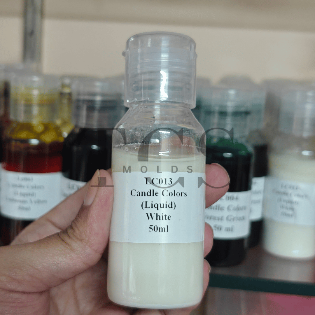 Candle colour white 50ml