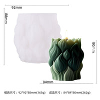 Lotus Petal Lily Mold - additional view of silicone mold