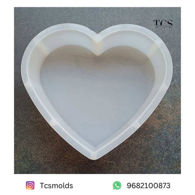 Heart Frame Mold Silicone Mold for Resin Art Floating Frame for Resin Art & Wall Display | Silicone Mold for Resin & Candle Casting India