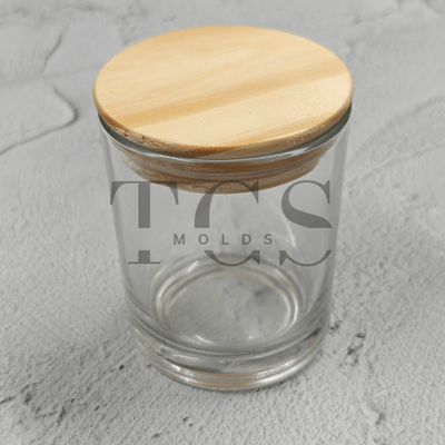 200ml Jar with Lid – Glass Candle Jar for Soy Wax & Scented Candles India