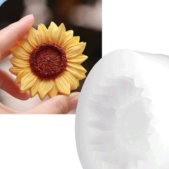 Sunflower mold | Silicone Mold for Resin & Candle Casting India