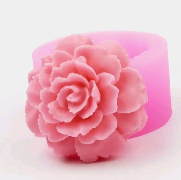 3D rose soap & candle mold | Silicone Mold for Resin & Candle Casting India