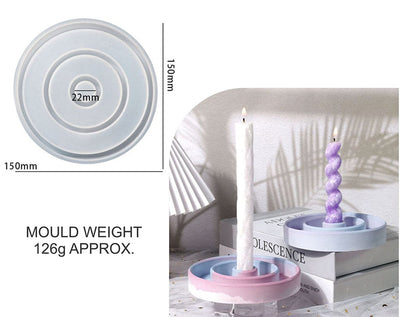 Big Candle Holder - craft supply for resin art and craft projects