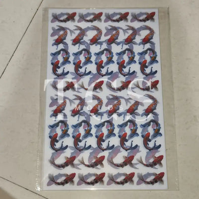 A4 Fishes insert sheet