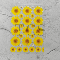 A6 Uv dtf sheet daisy