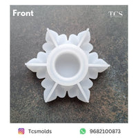 Snow Flake T Light Holder for Resin Art | Premium Epoxy Resin Supplier India