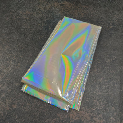 A4 Holographic Sheet Milky Rainbow