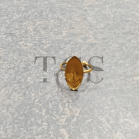 Eye Anti tarnish ring bazel