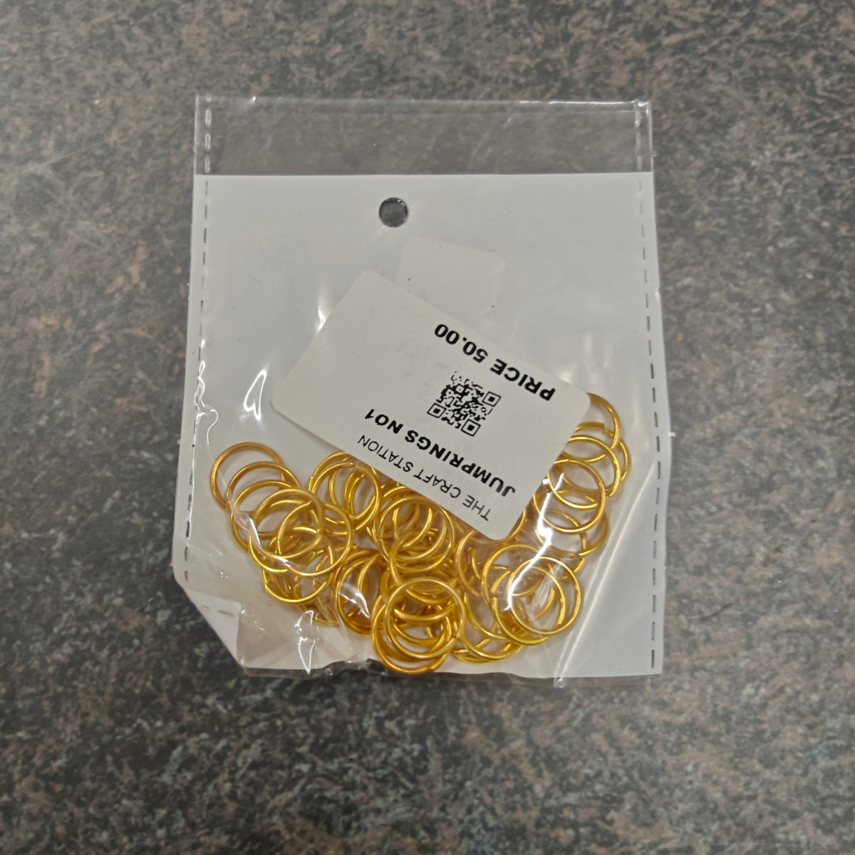 Jumprings 100+ - craft supply for resin art and craft projects