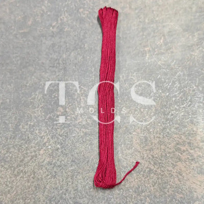Maroon red cotton thread