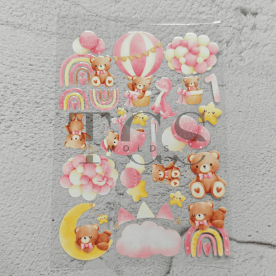 A6 Uv dtf sheet baby girl