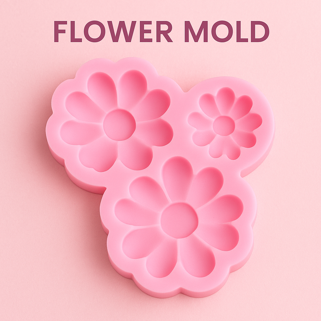 3 in 1 flower mold