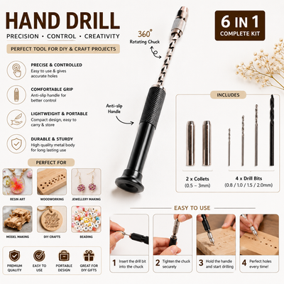 Hand Drill for Resin Art | Premium Epoxy Resin Supplier India