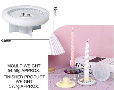 Candle Holder Small - craft supply for resin art and craft projects