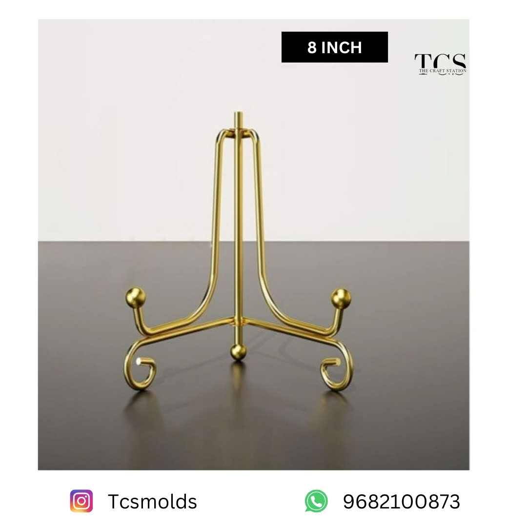 Folding Metal Stand 8inch | Craft Supply India