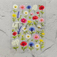 A6 Uv dtf sheet mini mix flowers