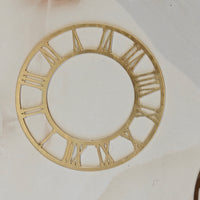Clock roman numbers Acrylic - additional view of clock making material