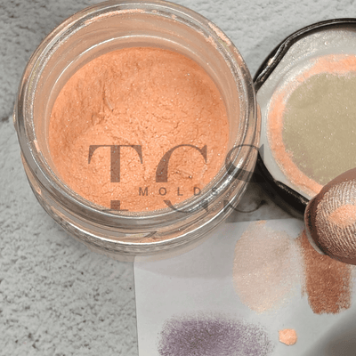 Peach pearl power pigment