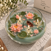 4 Inch Kolhapuri Jar – Glass Candle Jar for Soy Wax & Scented Candles India