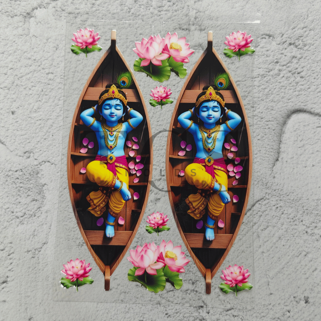 A6 Uv dtf sheet krishna ji